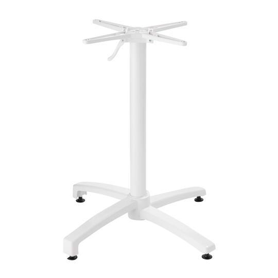 Pie de mesa con sistema inclinable de 72 cm en aluminio