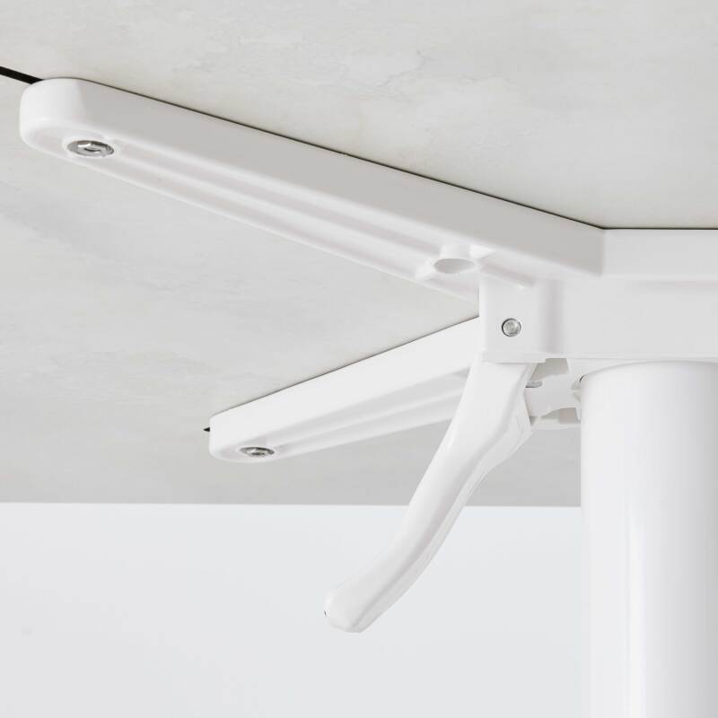 Pie de mesa con sistema inclinable de 72 cm en aluminio (5/7)