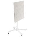 Pie de mesa con sistema inclinable de 72 cm en aluminio