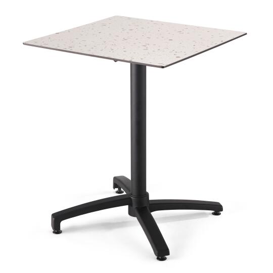 Mesa de jardín cuadrada inclinable de fácil mantenimiento | Oviala