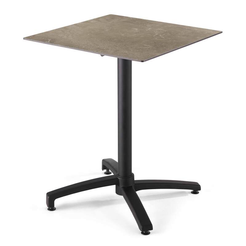 Tablero cuadrado de mesa de 60 x 60 cm en HPL (3/5)