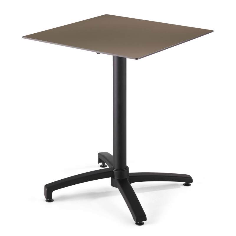 Tablero cuadrado de mesa de 60 x 60 cm en HPL (3/5)