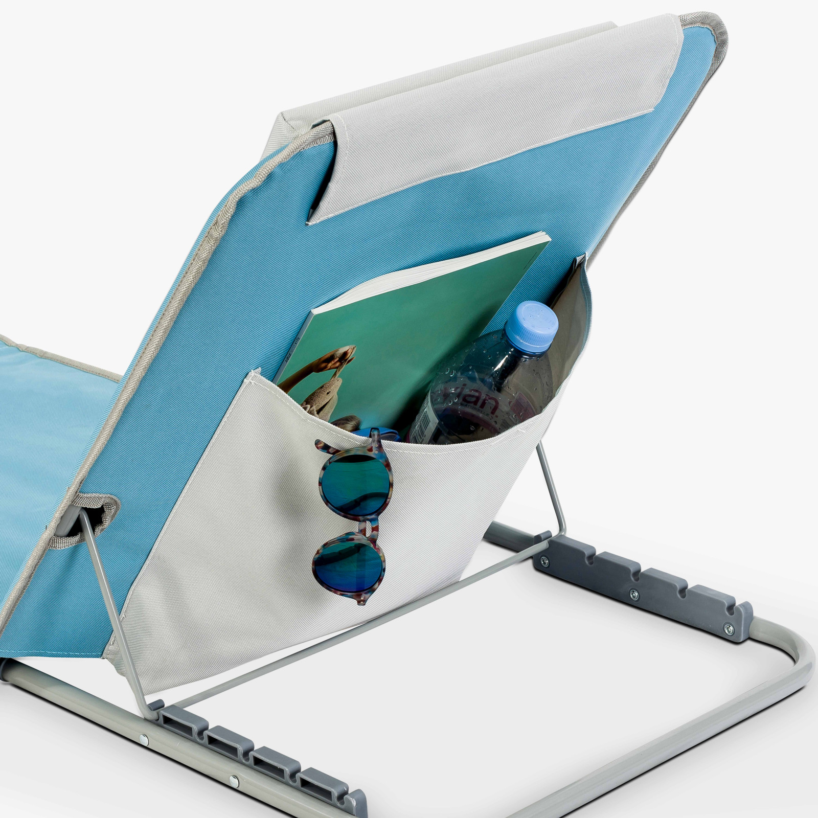 Bolsa de almacenamiento colchoneta de playa AZUL