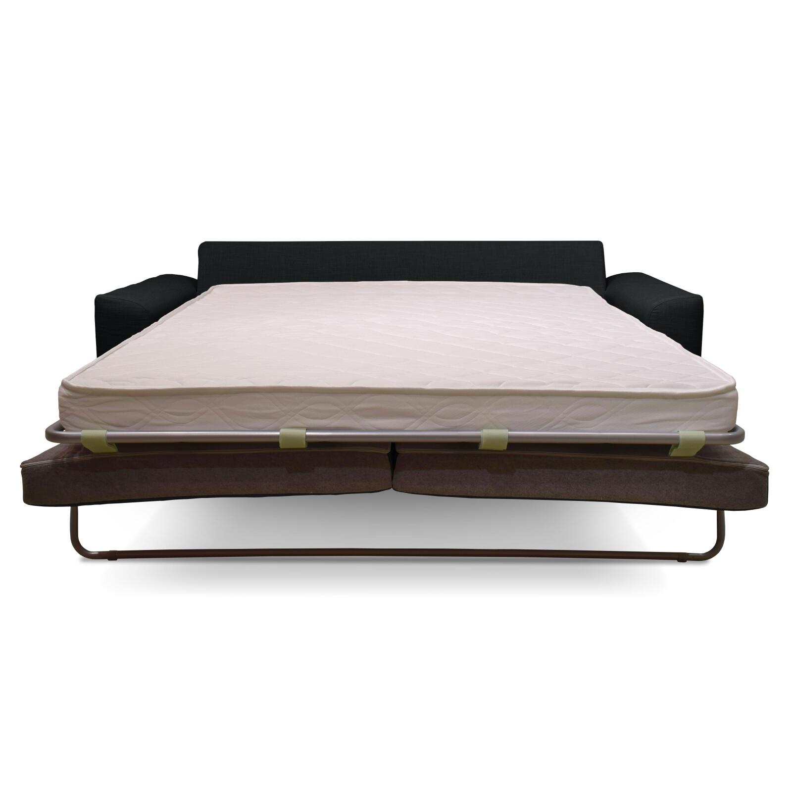 Sofá cama convertible de lino mezclado de 3 plazas