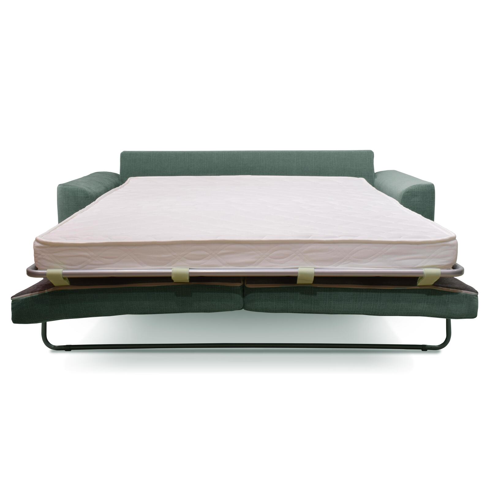 Sofá convertible de 3 plazas en tela texturizada