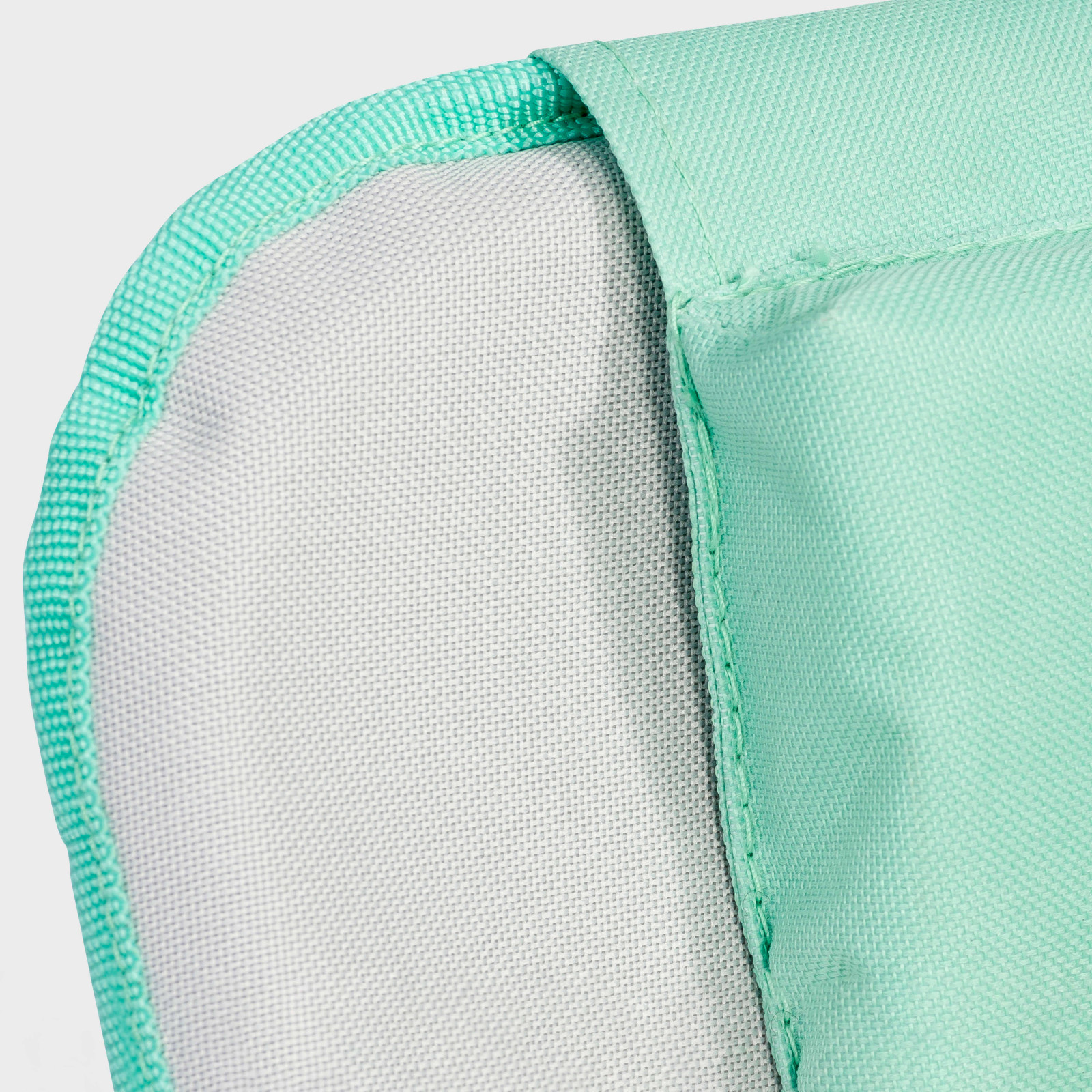 Zoom tela y cojín de colchón Clic clac des plages GRIS