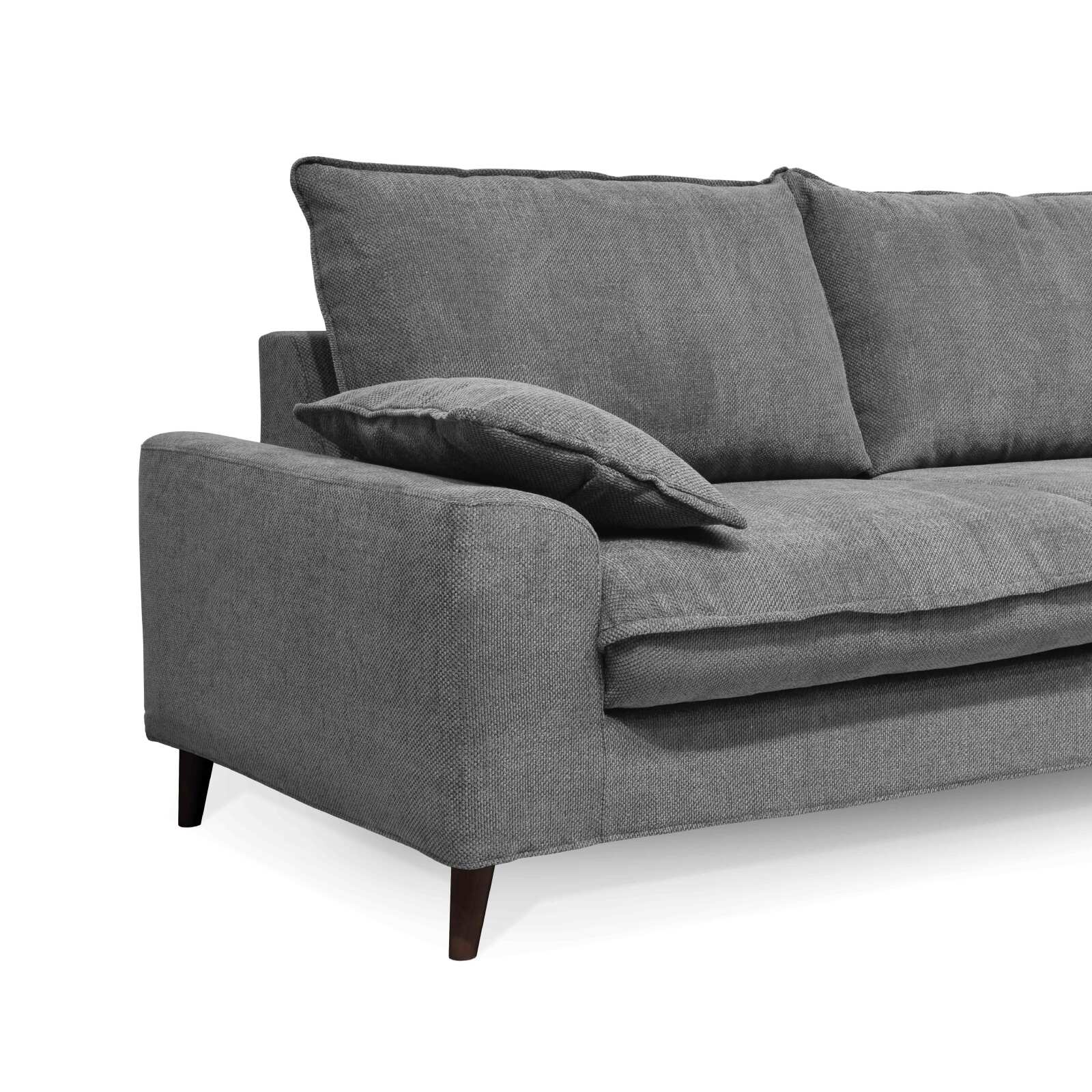 Funda de sofá de tela jaspeada de 3 plazas