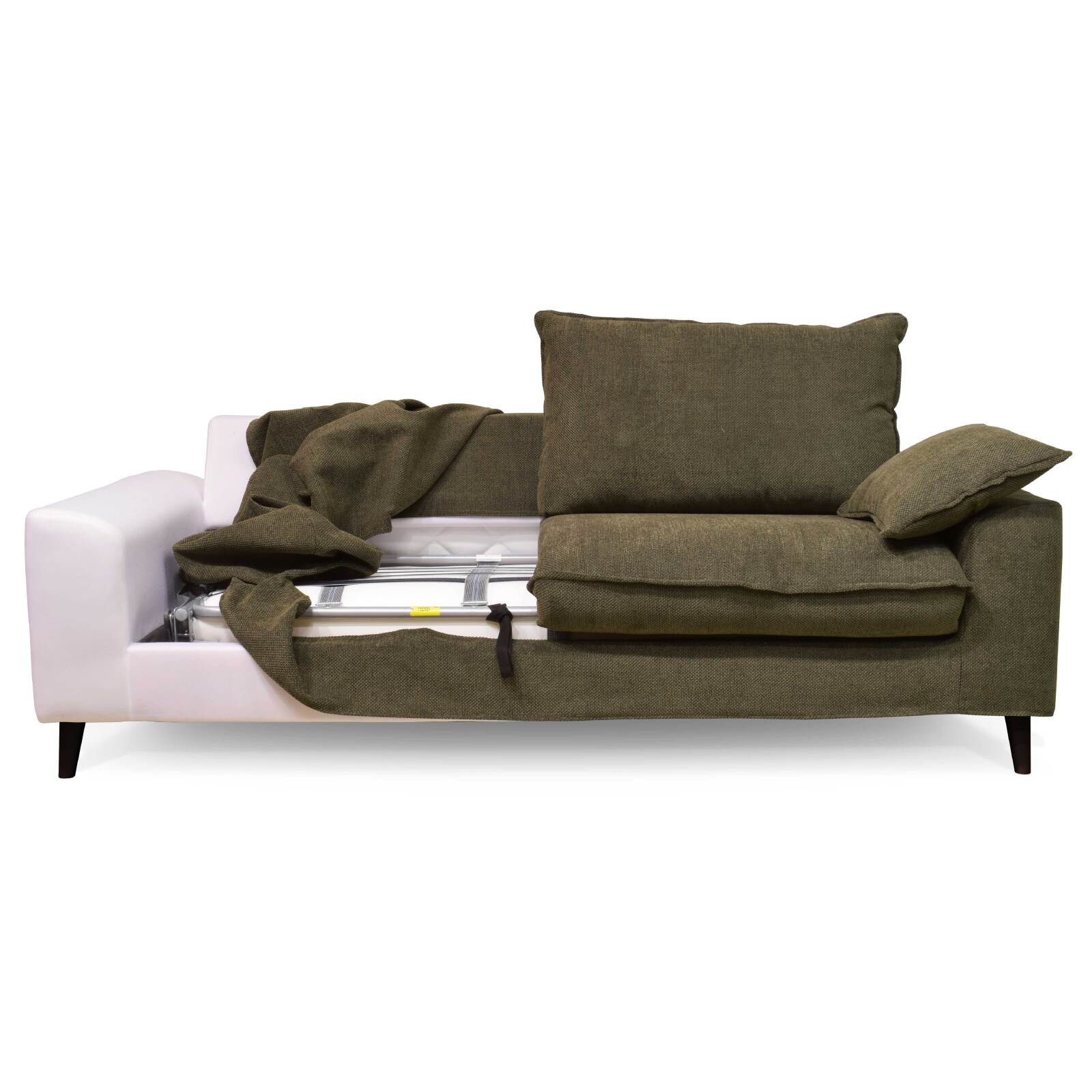 Funda de sofá de tela jaspeada de 3 plazas