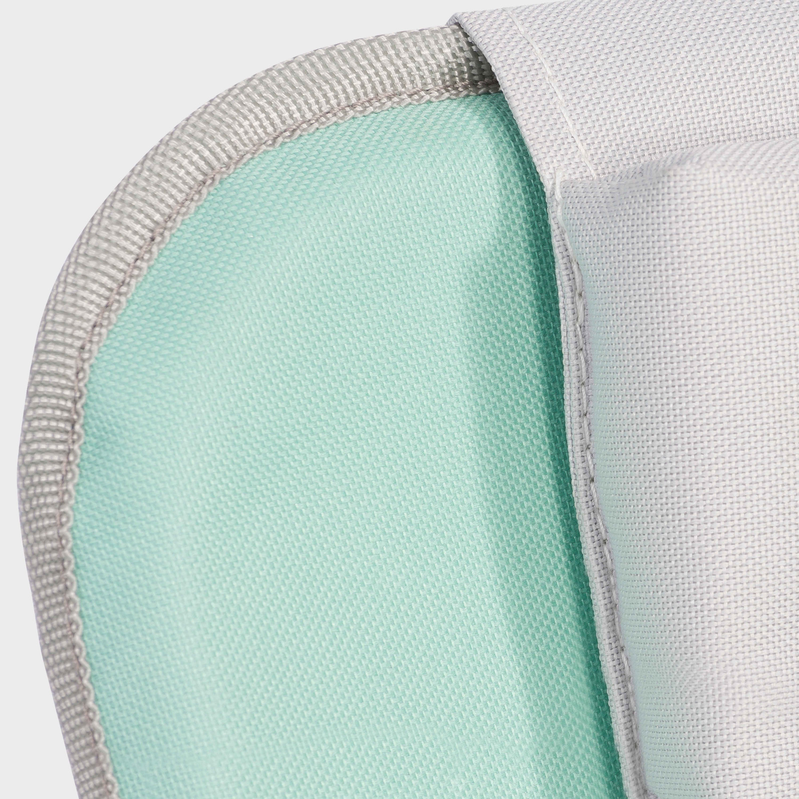 Zoom tela y cojín de colchón Clic clac des plages AZUL