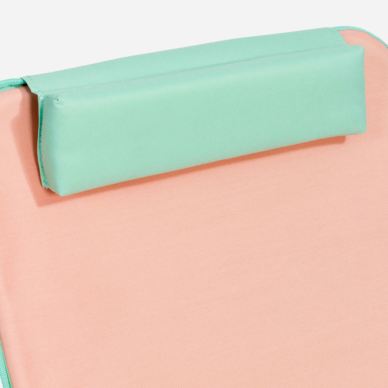 Colchón de playa plegable NARANJA con cojín