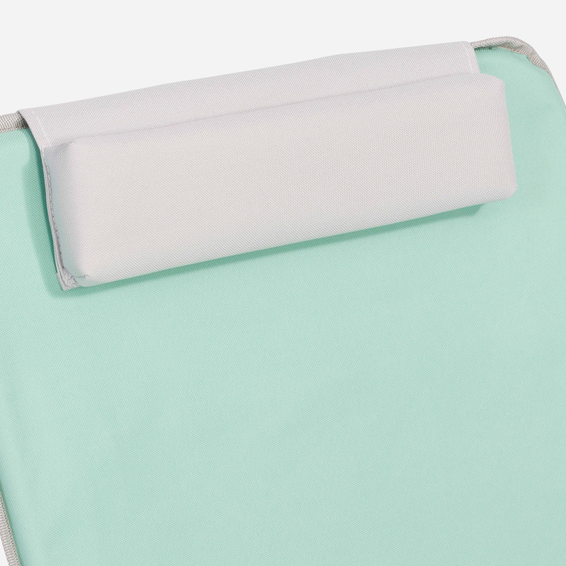 Colchón de playa plegable VERDE con cojín