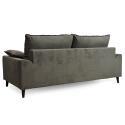 Funda de sofá convertible de terciopelo de 3 plazas