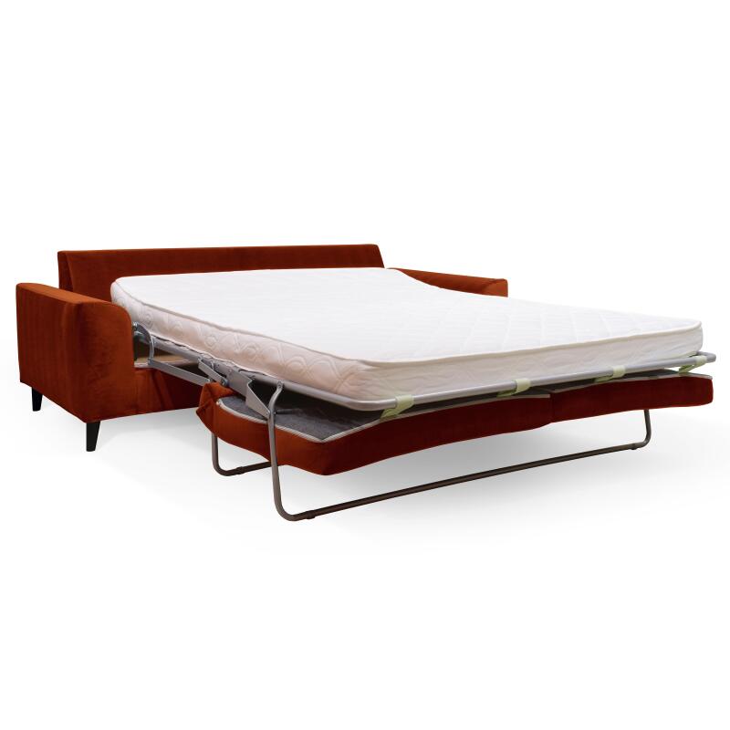 Funda de sofá convertible de terciopelo de 3 plazas (5/7)