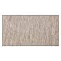 Alfombra rectangular para exteriores de polipropileno