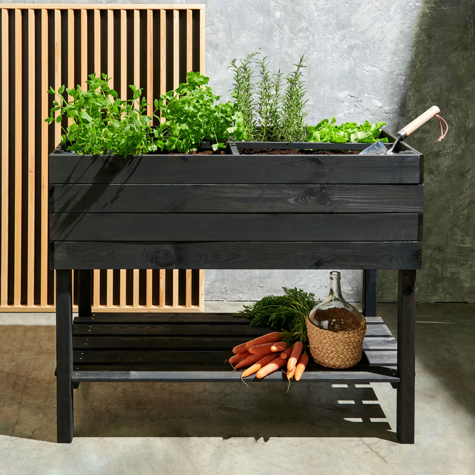 Huerto rectangular de madera - Topi