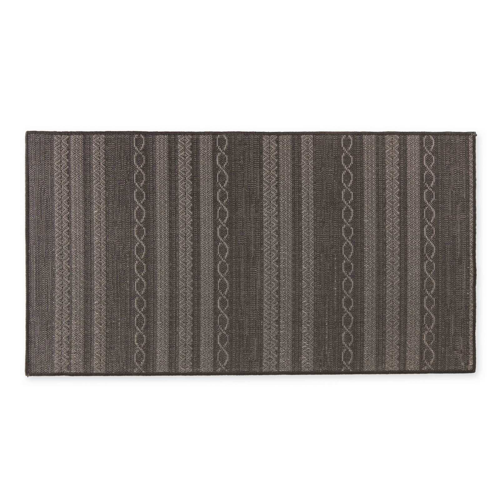 Alfombra rectangular para exteriores de polipropileno