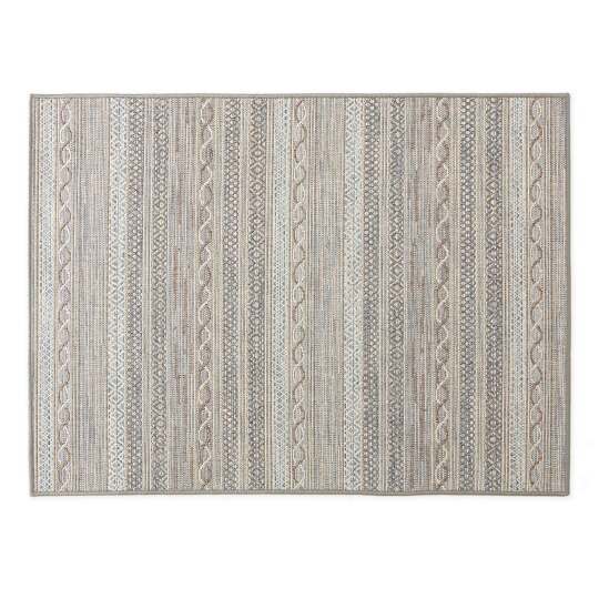 Alfombra rectangular para exteriores de polipropileno