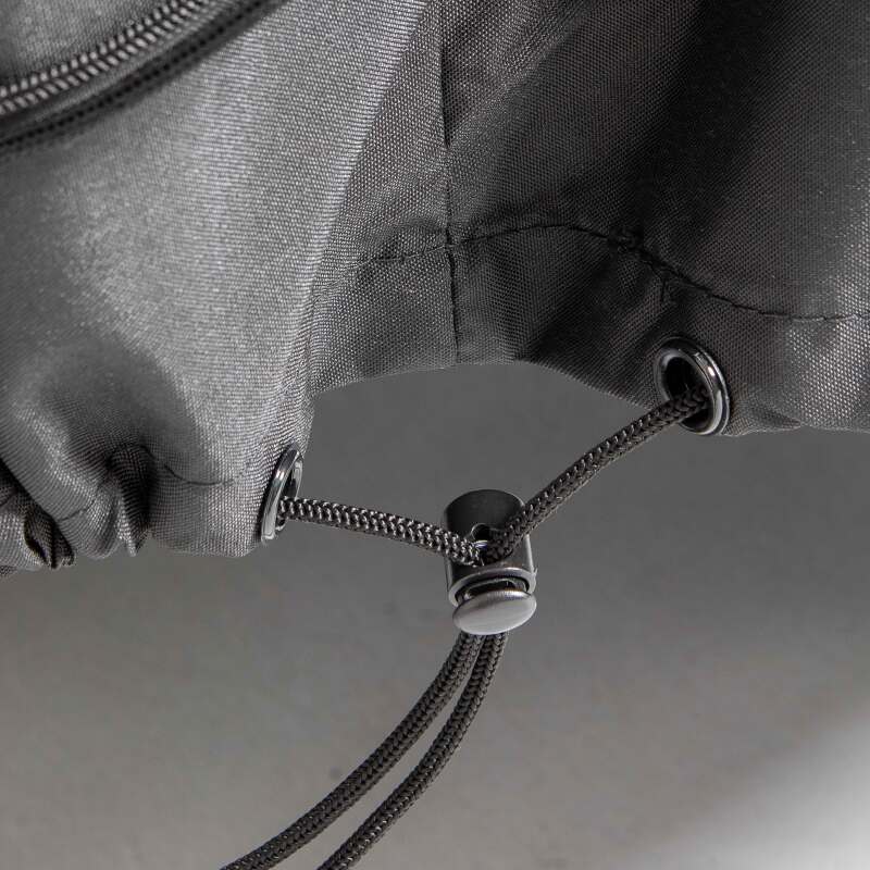 Funda para conjunto de jardín de 310 x 130 x 60 cm en color negro