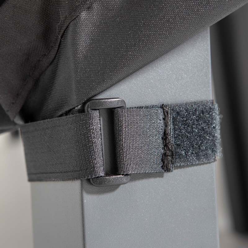 Funda para conjunto de jardín de 310 x 130 x 60 cm en color negro