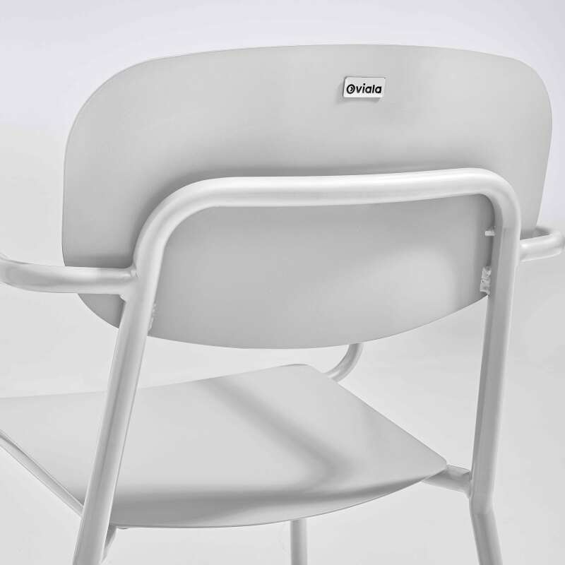 Silla de jardín de aluminio con reposabrazos (3/5)