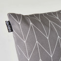 Zoom cojín estampado GRIS Y BLANCO