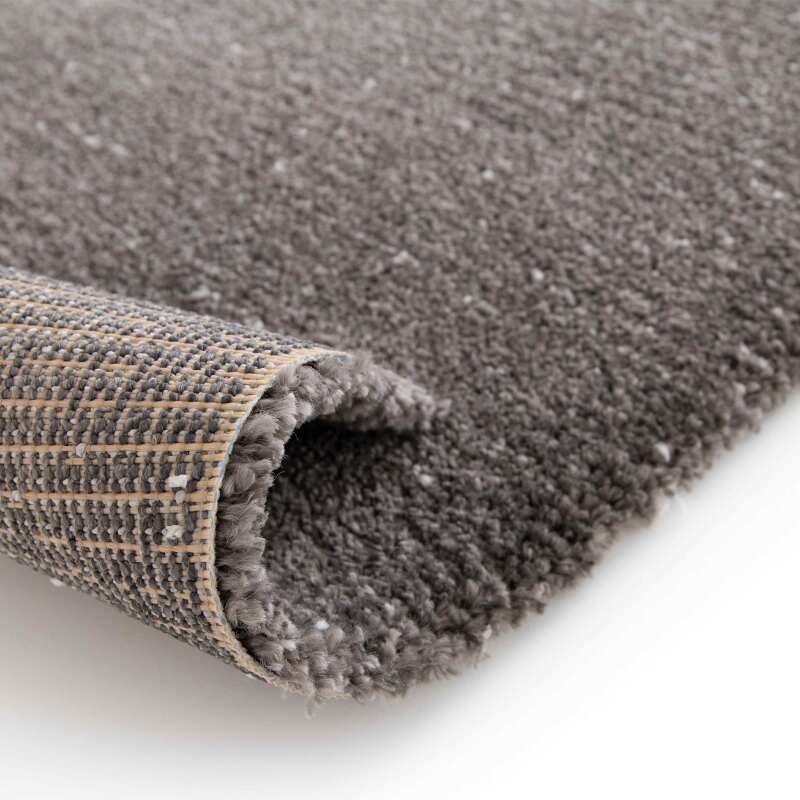 Alfombra rectangular de polipropileno de pelo corto y liso (2/4)