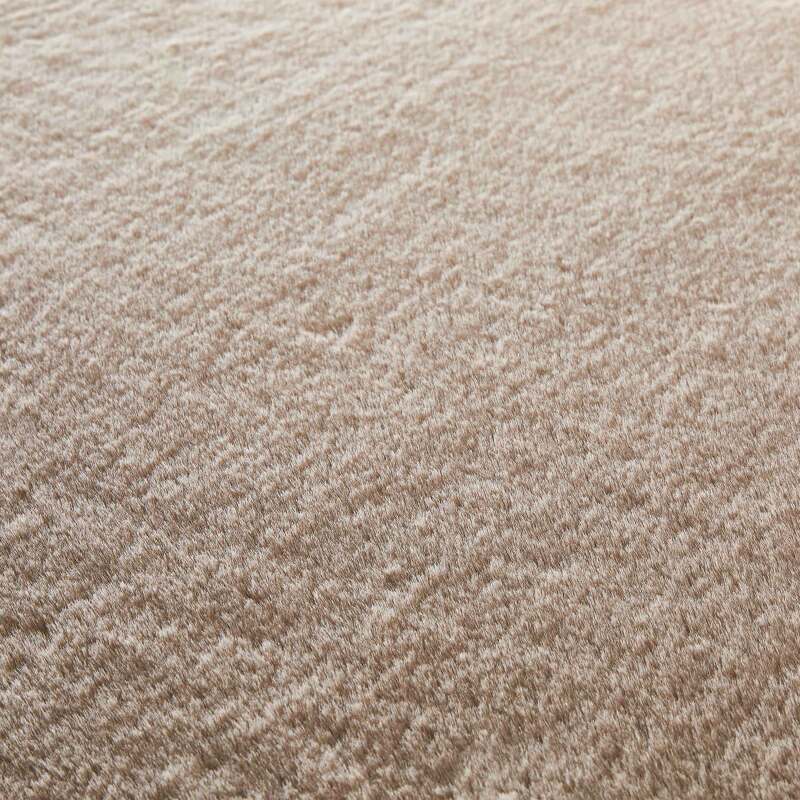 Alfombra rectangular de pelo largo de imitación de piel (3/4)