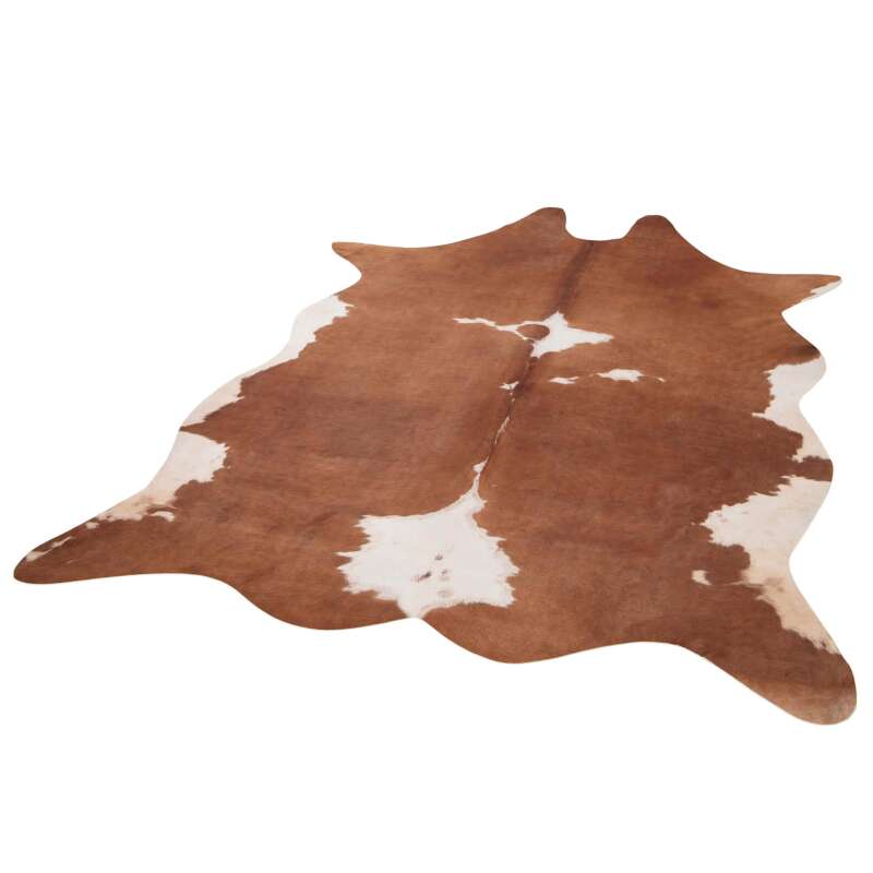 Alfombra imitación piel de vaca 155 x 190 cm