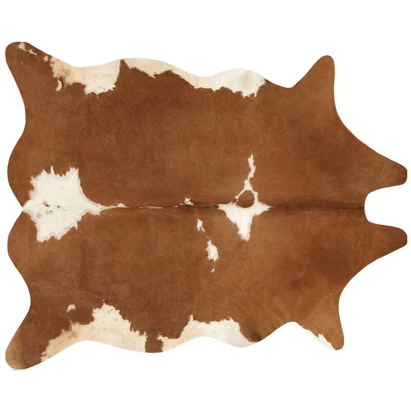 Alfombra imitación piel de vaca 155 x 190 cm