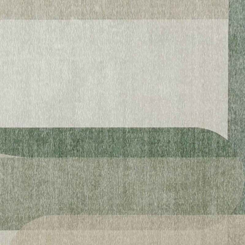 Alfombra tejido con un patrón abstracto de pelo corto