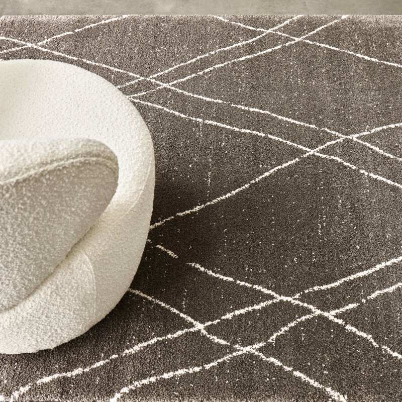 Alfombra de diseño bereber de pelo corto