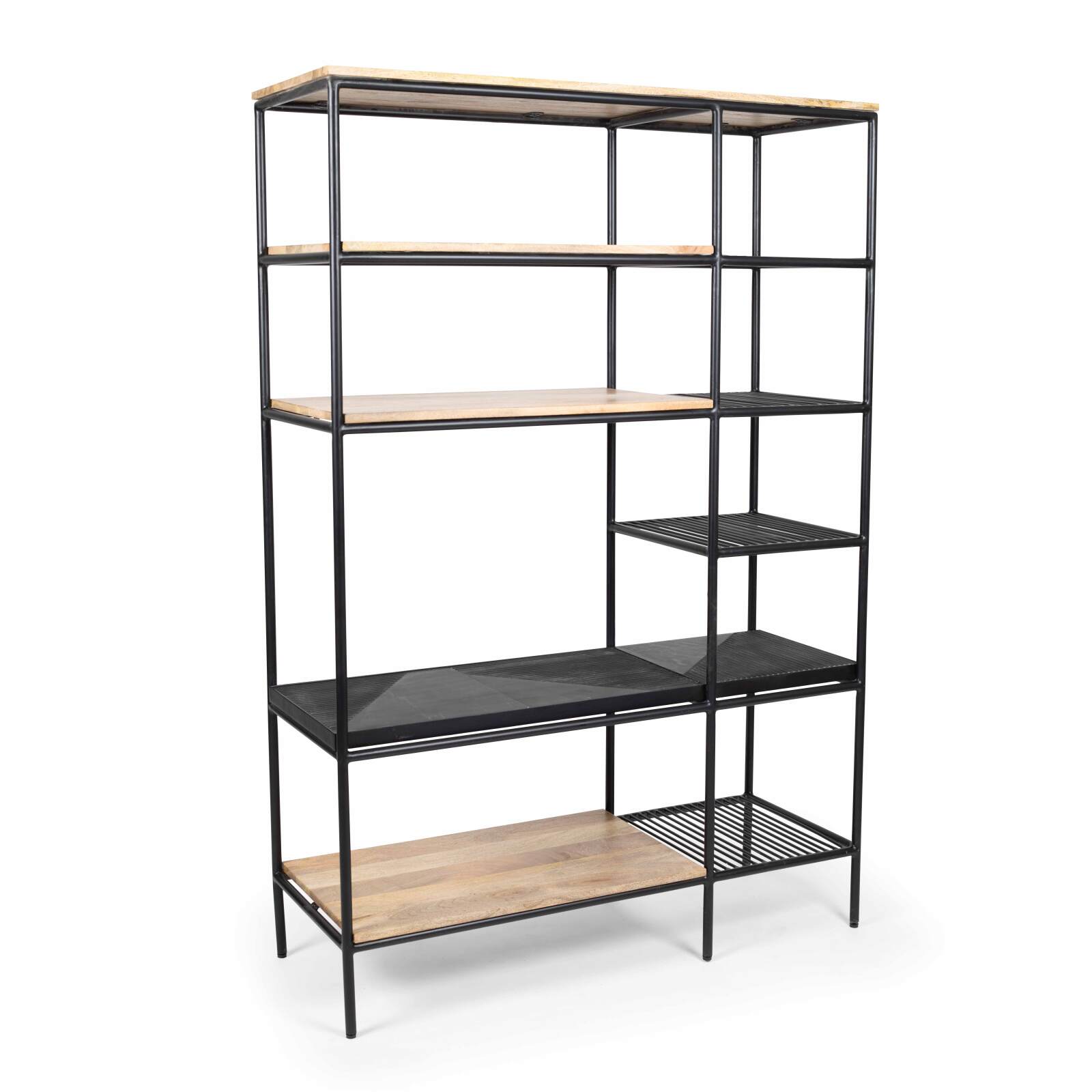 Biblioteca de mármol y metal de 162 x 109 cm