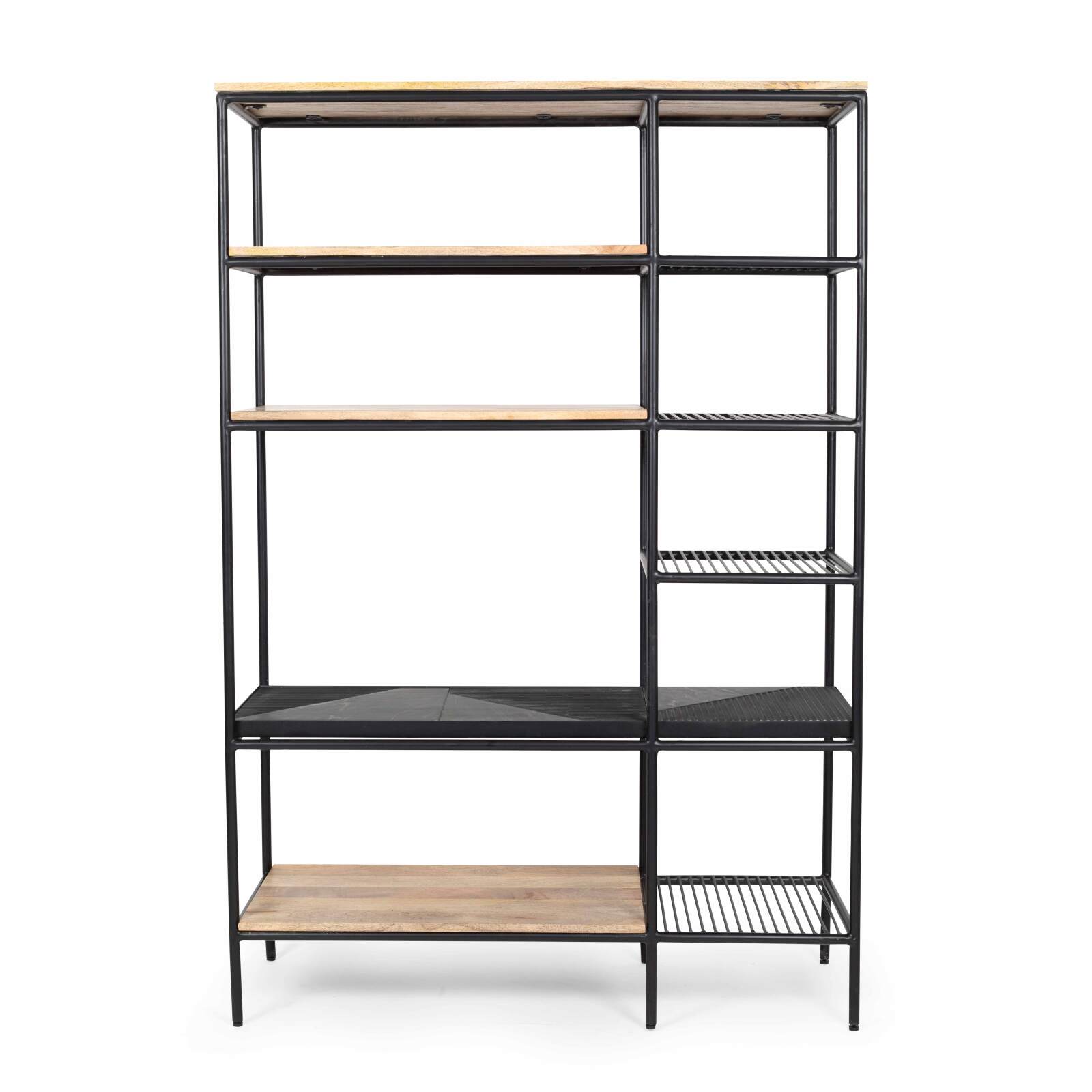 Biblioteca de mármol y metal de 162 x 109 cm