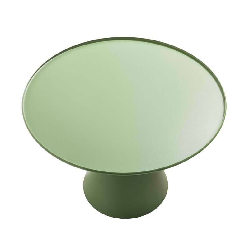 Mesa de jardín redonda de Ø60 cm de diámetro en acero