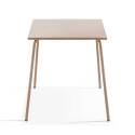 Mesa de jardín cuadrada de 70 x 70 cm y 2 sillas de bistró