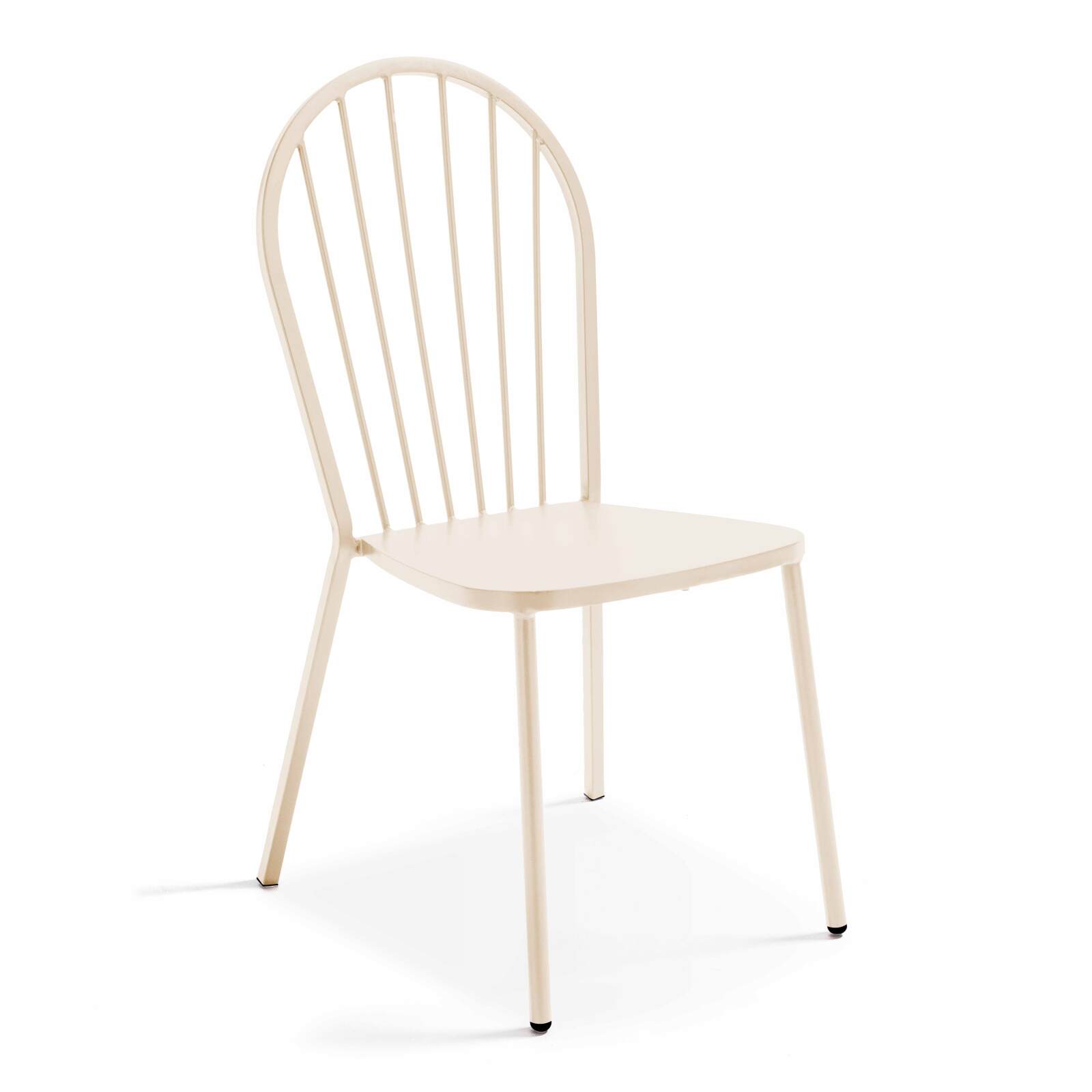 Mesa de jardín cuadrada inclinable de 70 x 70 cm y 2 sillas de bistró