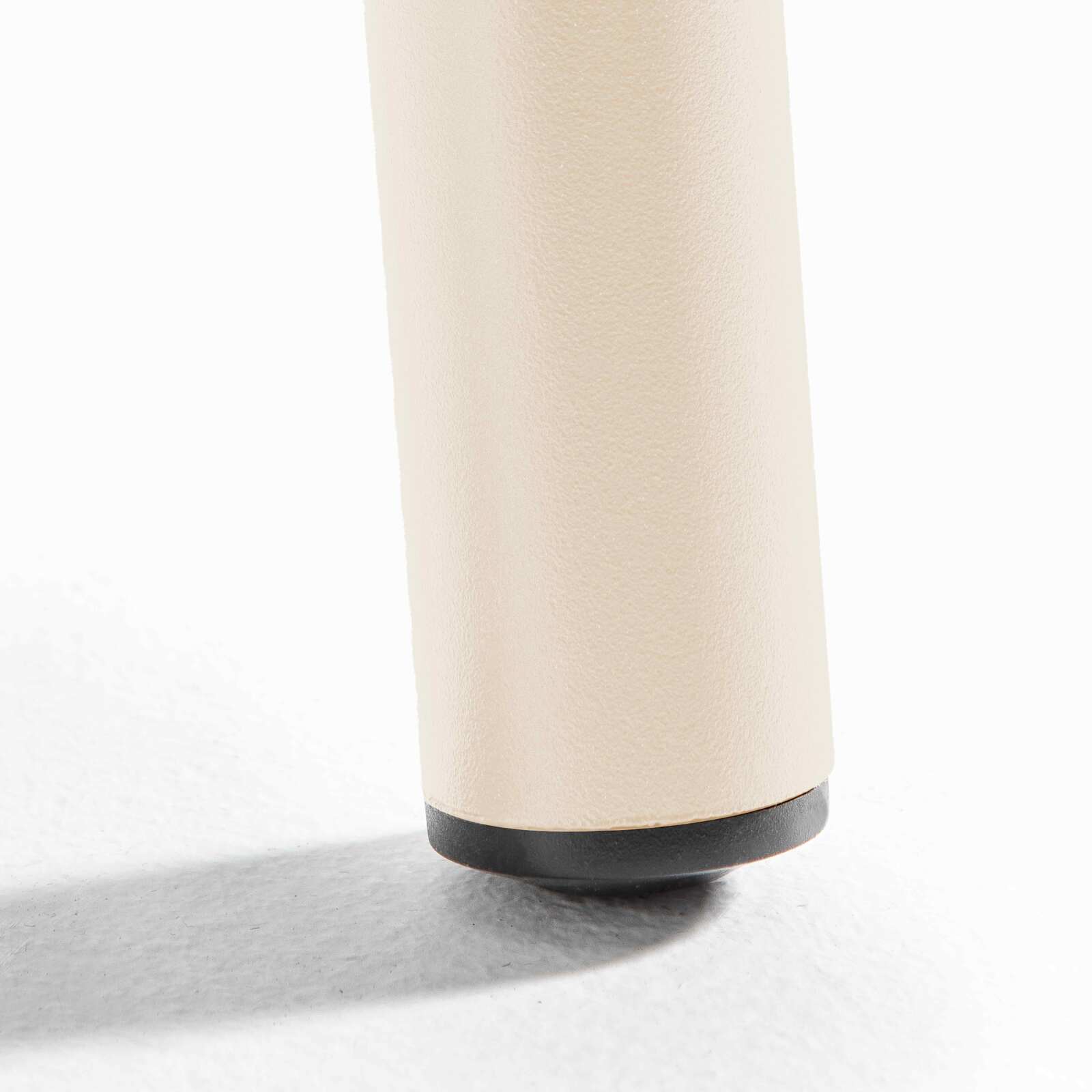 Mesa de jardín rectangular de 180 x 90 y 8 sillas de bistró de metal