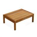 Mesa de jardín de madera de eucalipto FSC® de 80 x 60 x 30 cm