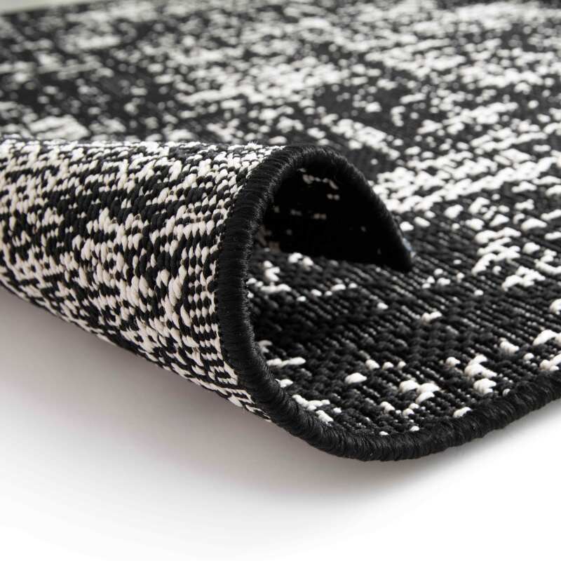 Alfombra rectangular de polipropileno para exteriores