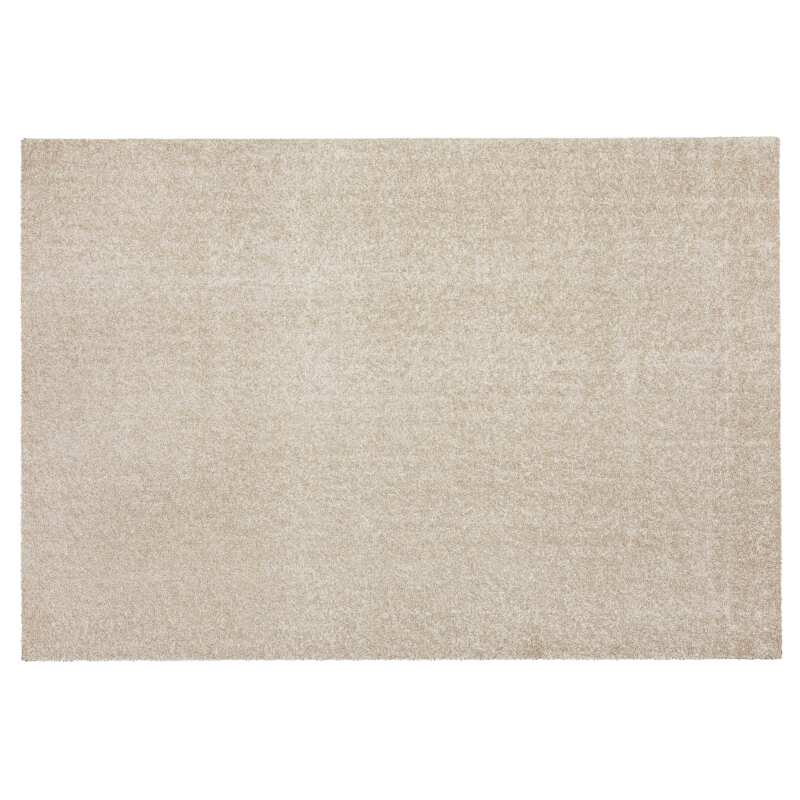 Alfombra rectangular liso de pelo largo de polipropileno