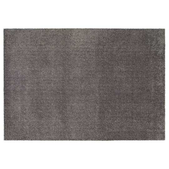 Alfombra rectangular liso de pelo largo de polipropileno