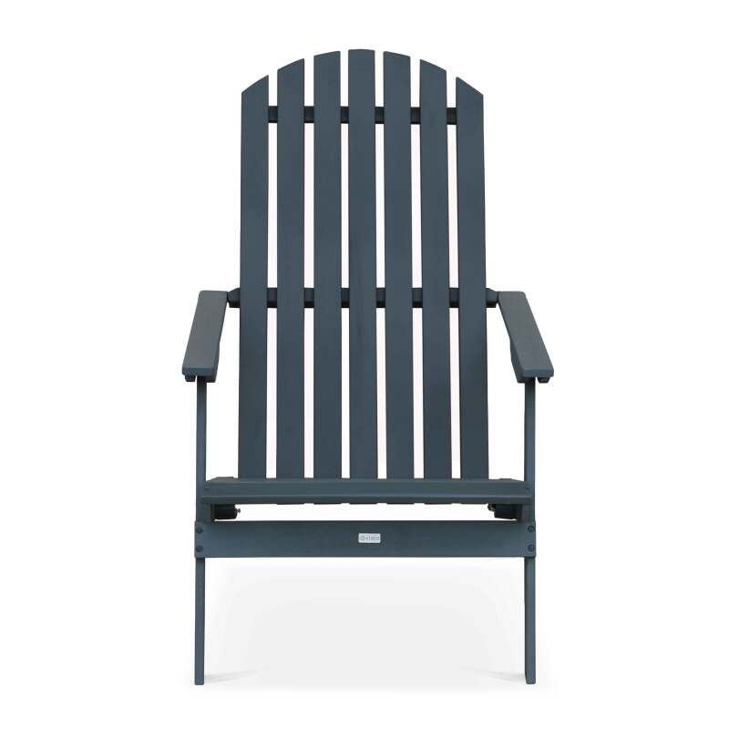 Sillón reclinable plegable de 3 posiciones en madera de eucalipto certificado por FSC®