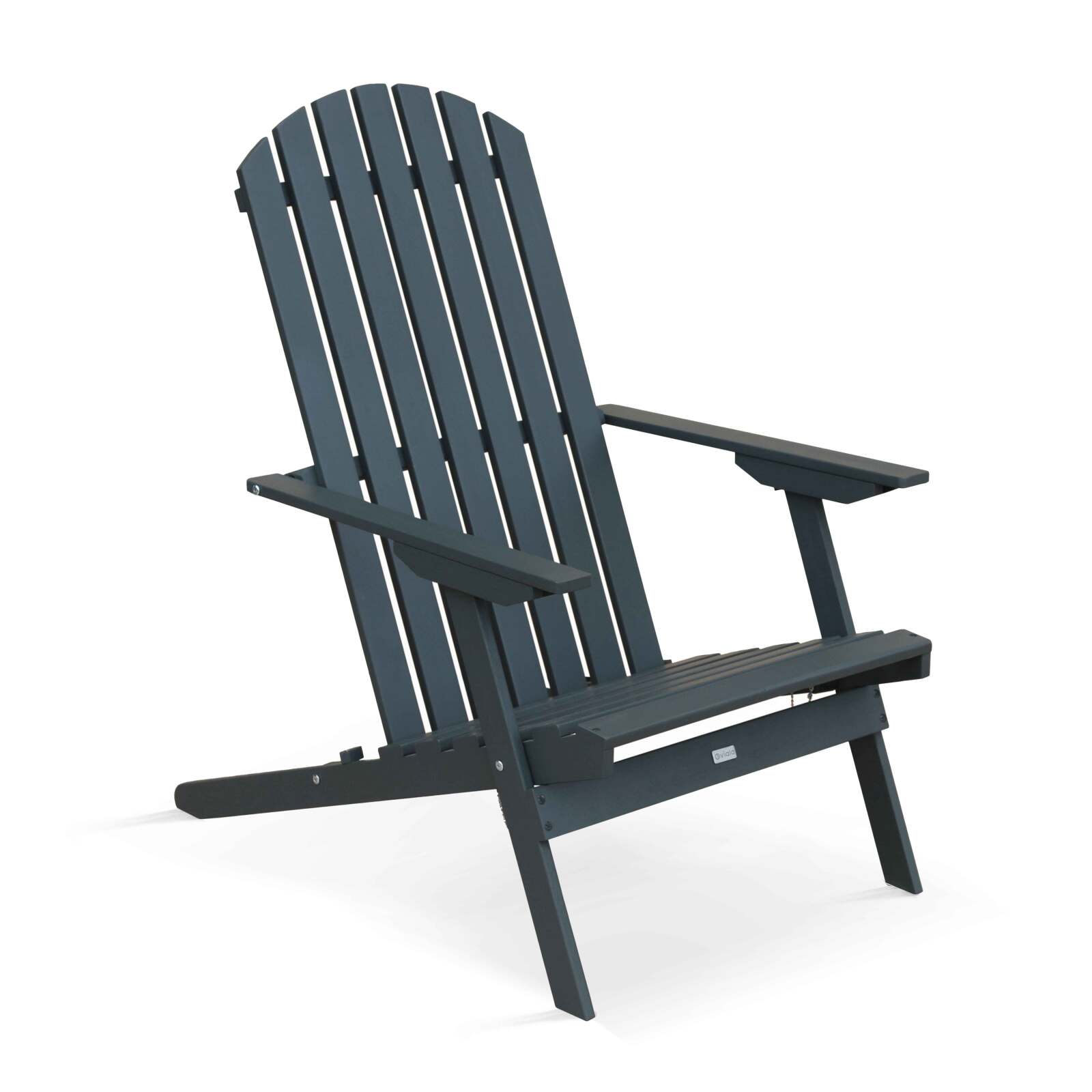 Sillón reclinable plegable de 3 posiciones en madera de eucalipto certificado por FSC®