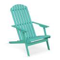 Sillón reclinable plegable de 3 posiciones en madera de eucalipto certificado por FSC®