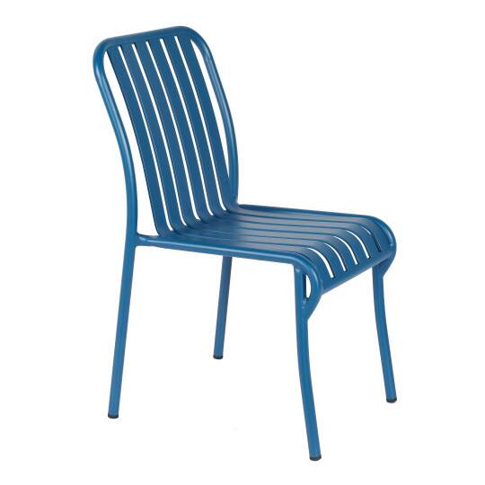 Silla de jardín de aluminio de diseño | Oviala