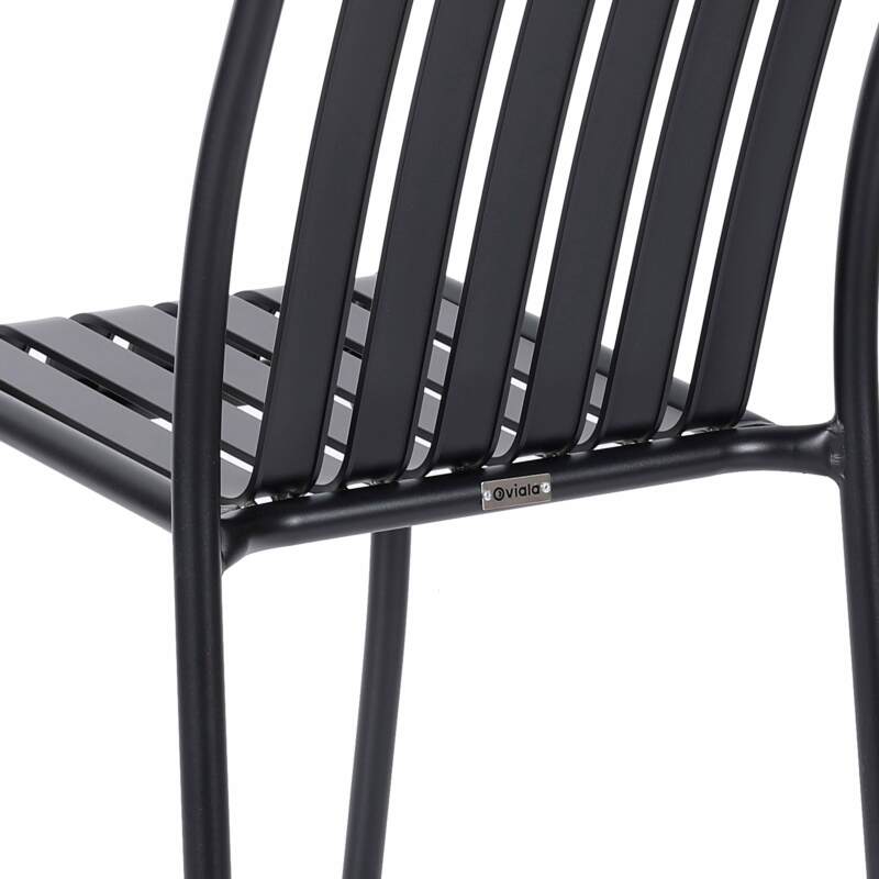 Silla de jardín de aluminio de diseño