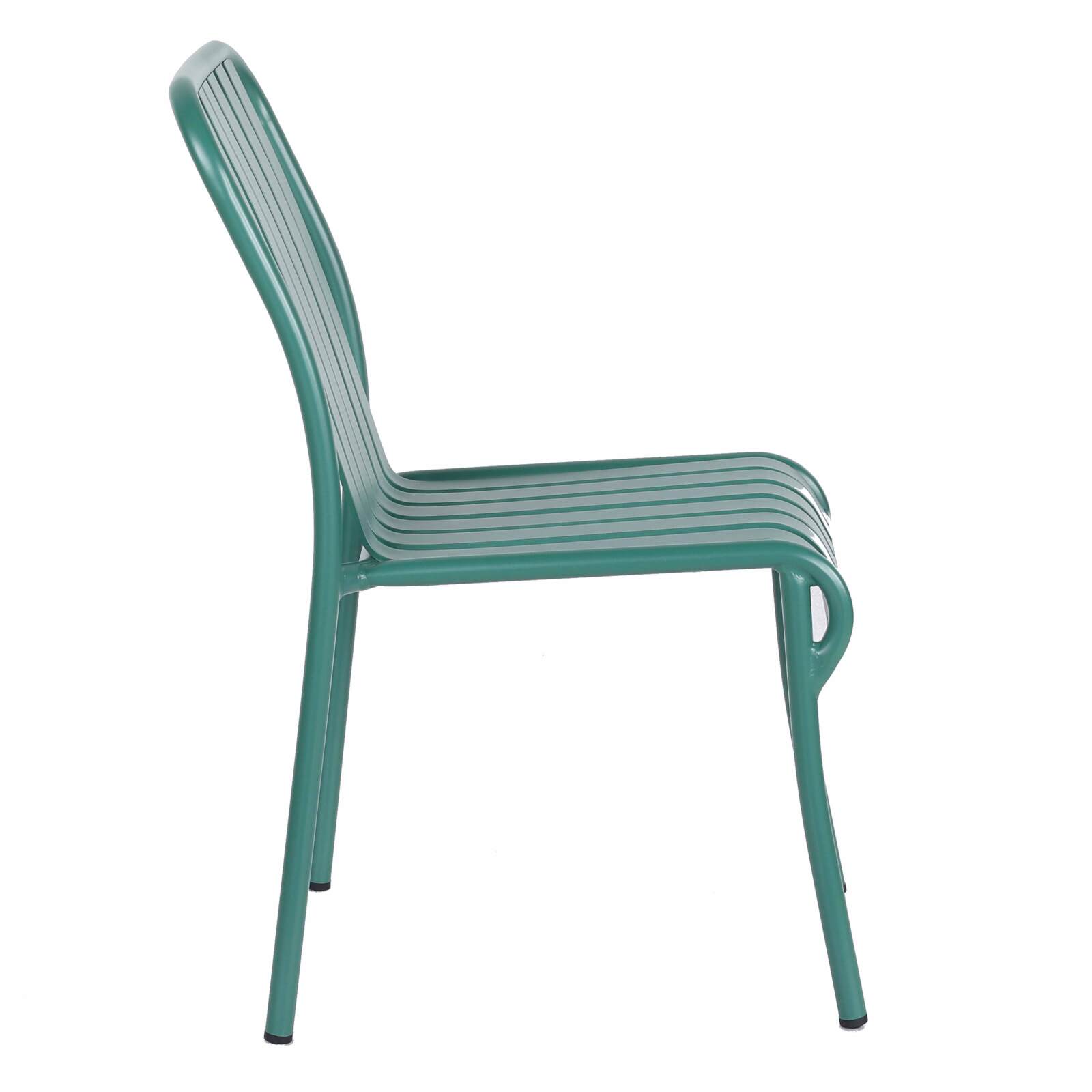 Silla de jardín de aluminio de diseño