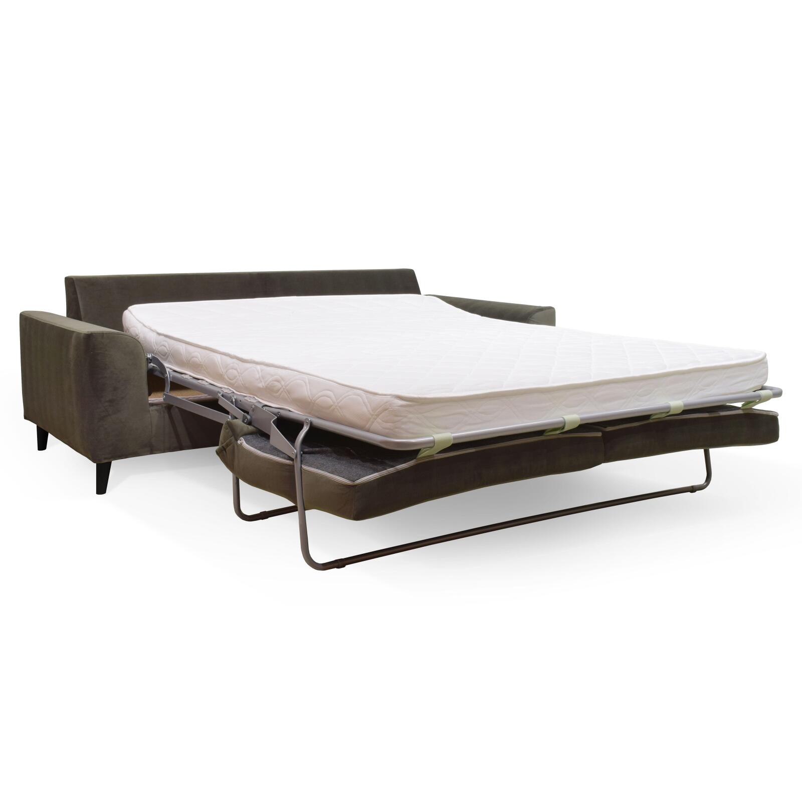 Sofá cama de terciopelo convertible de 3 plazas