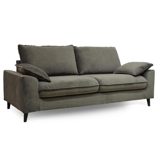 Sofá cama de terciopelo convertible de 3 plazas