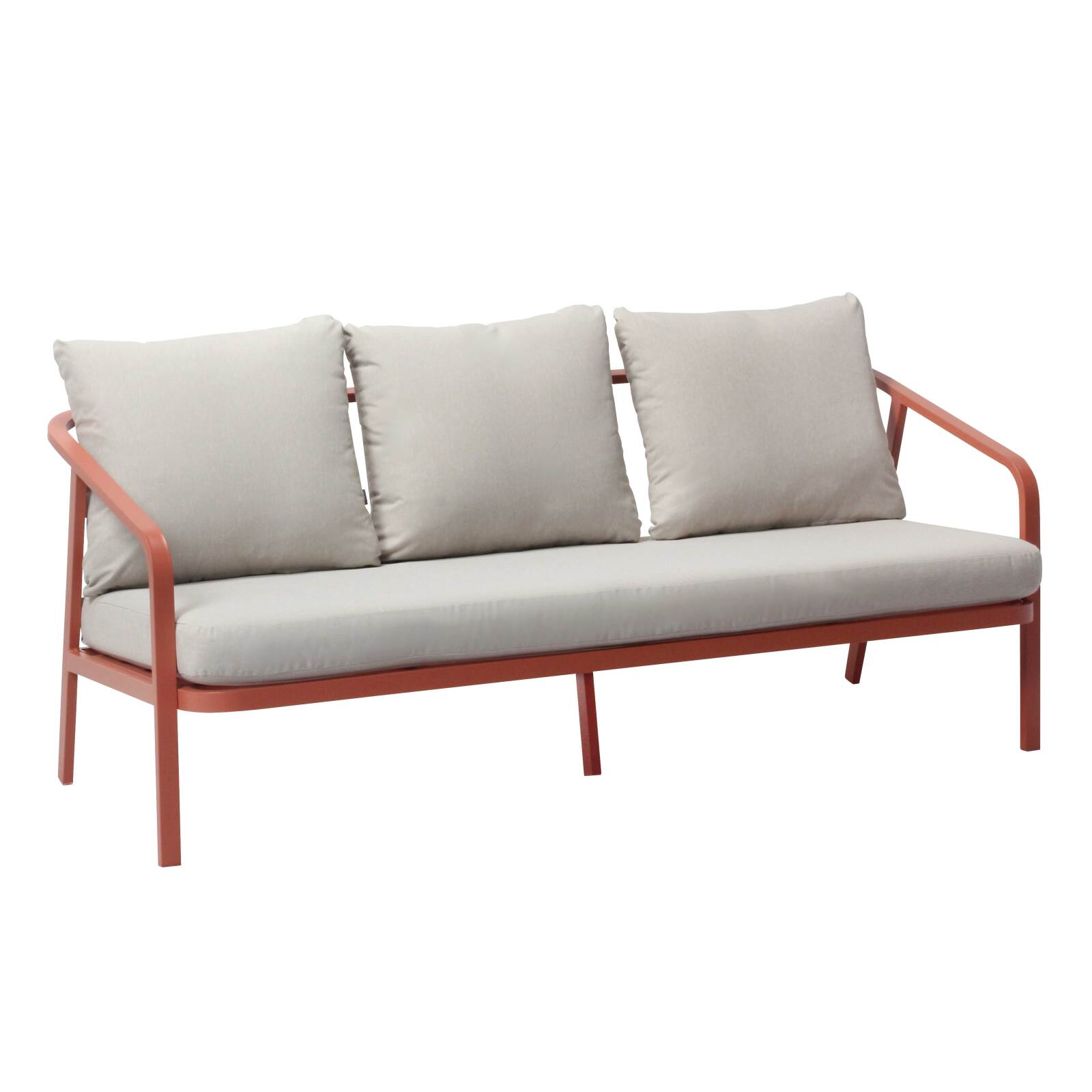 Conjunto de muebles de jardín de aluminio de 5 plazas